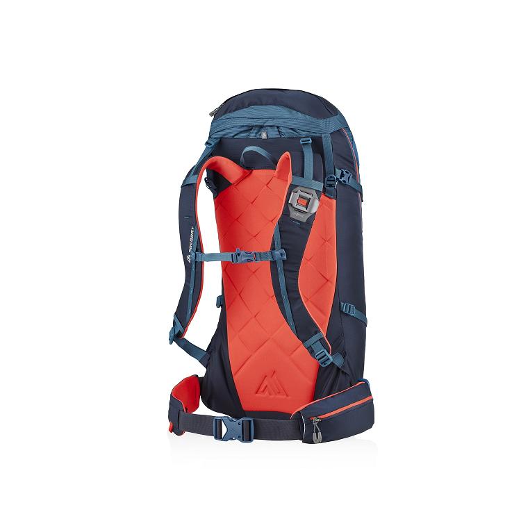 Women Gregory Targhee FastTrack 35 Ski Backpacks Navy Sale EBVH83159